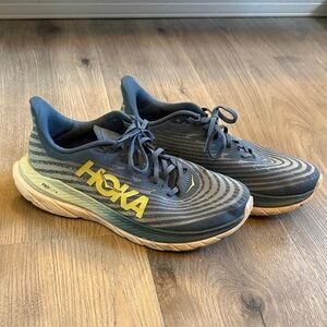 Hoka blue and yellow Athletic Shoes